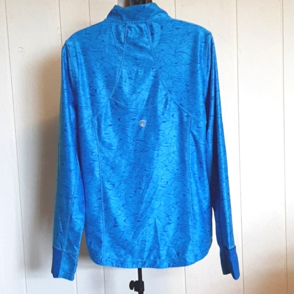 **3/$25**  MONDETTA Athletic Zippered Jacket - Thumbhole on Cuffs - Women's LG - Picture 3 of 8